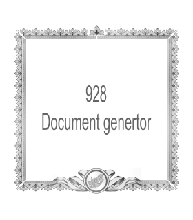 928 Document generator