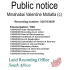 Public notice Mmahabai Valentine Motlatla (c) Recording number 520703659