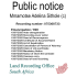 Public notice Mmamotse Adelina Sithole (c) Recording number 075368733